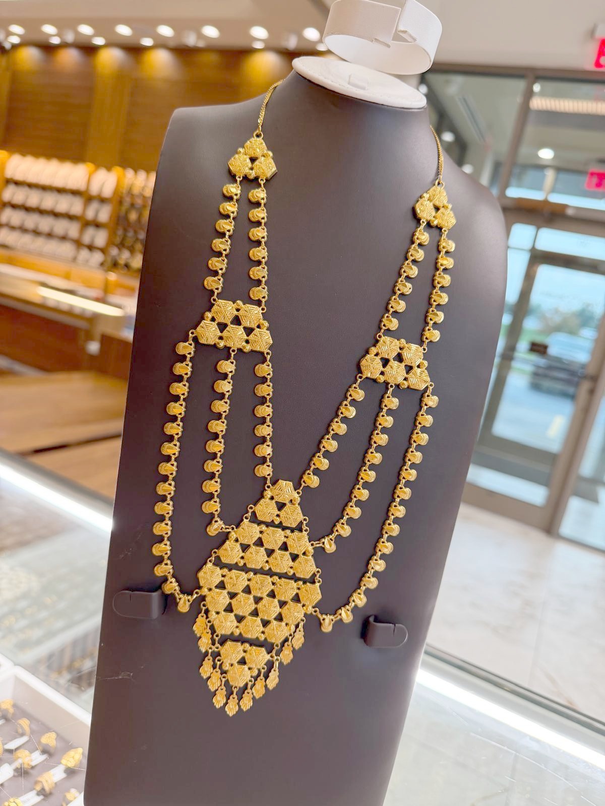 21K Gold Long Necklace – SW33364